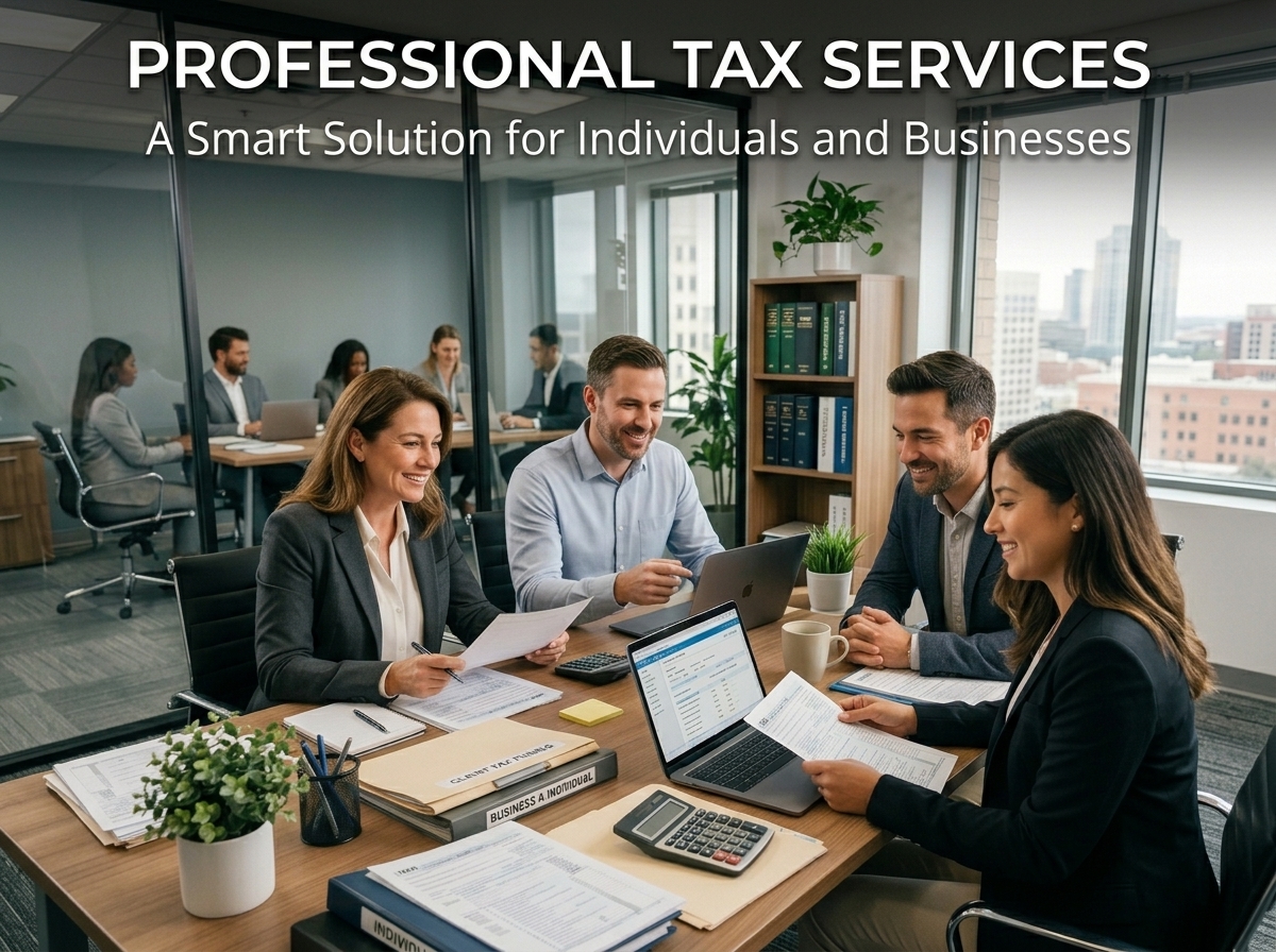 Professional Tax Services: A Smart Solution for Individuals and Businesses